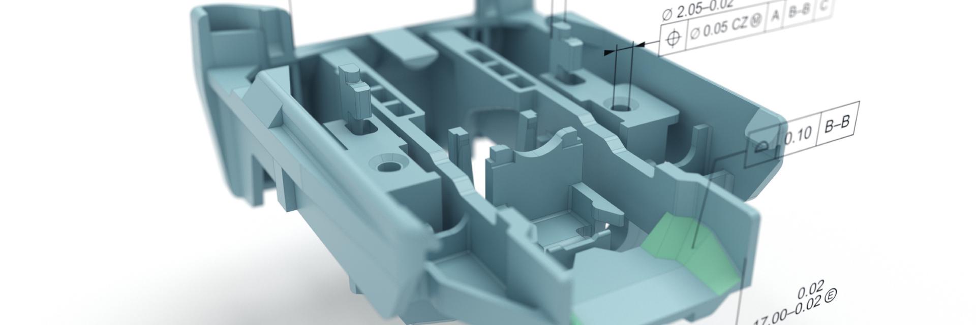 Drei Personen skizzieren ein technisches Diagramm in einem Notizblock mit einem ZEISS-Kugelschreiber.