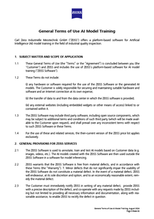 General Terms of Use AI Model Training előnézeti képe
