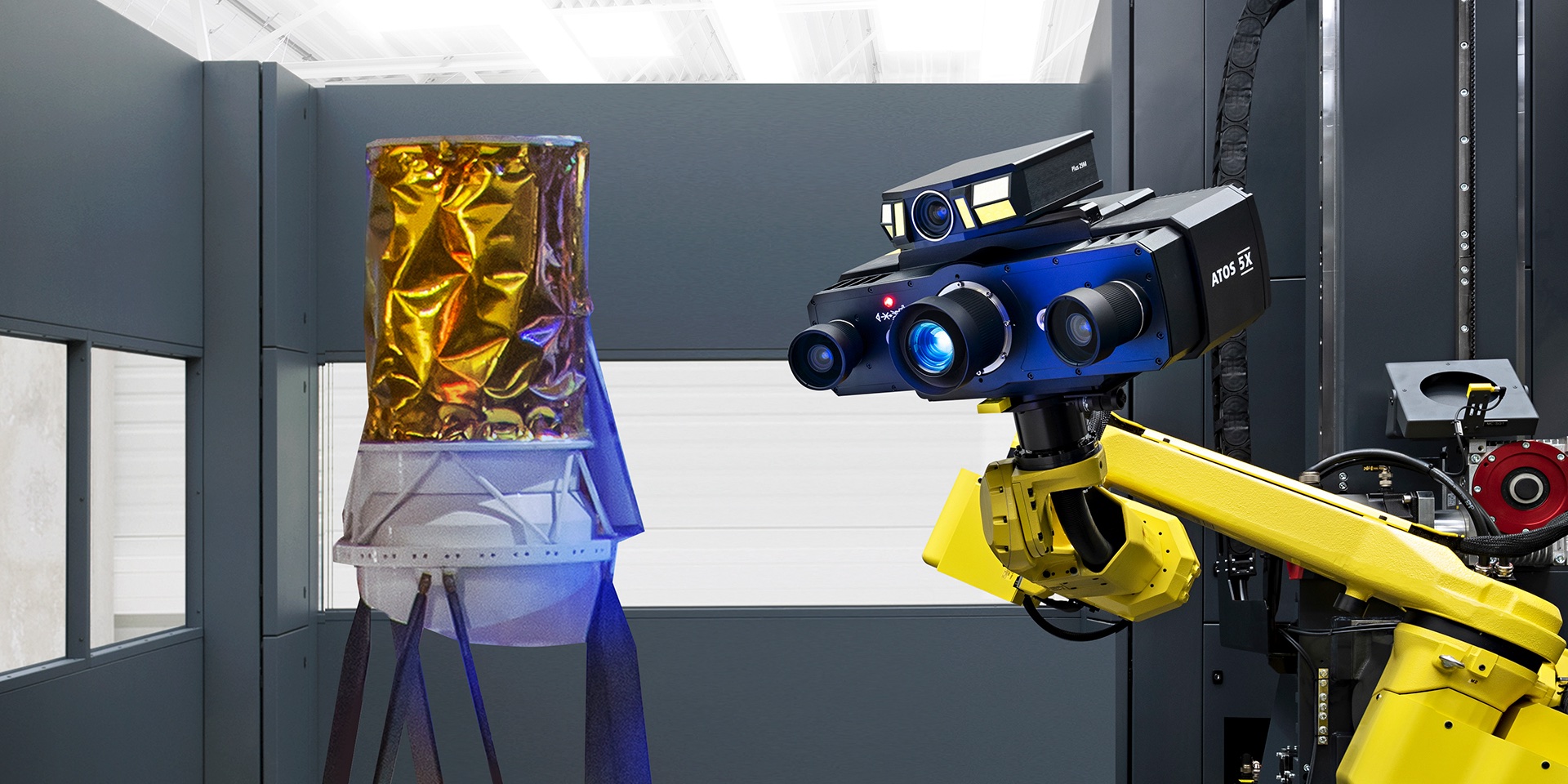 Optimalizált 3D-s méréstechnika az egyedi űreszközök és a sorozatgyártott műholdak számára