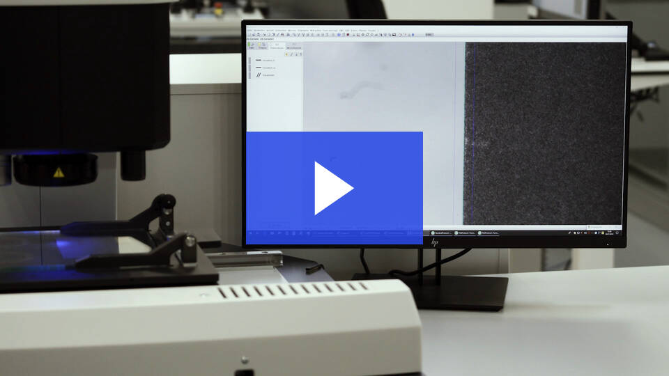 Vágott elektródák vizsgálata a ZEISS O-INSPECT segítségével