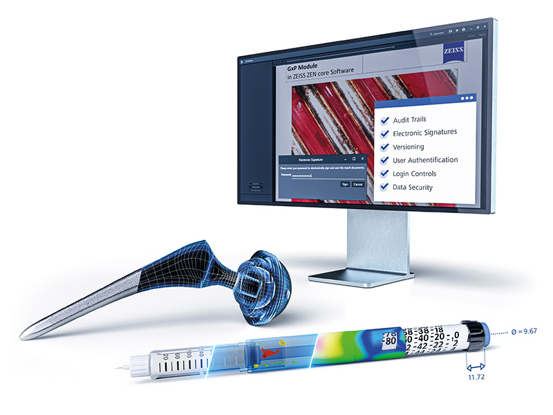 A ZEISS ZEN core GxP Toolkit legfontosabb funkciói