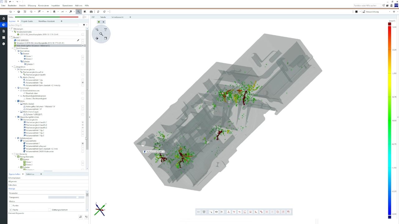 A Festo a ZEISS INSPECT segítségével elemzi a CT-adatokat