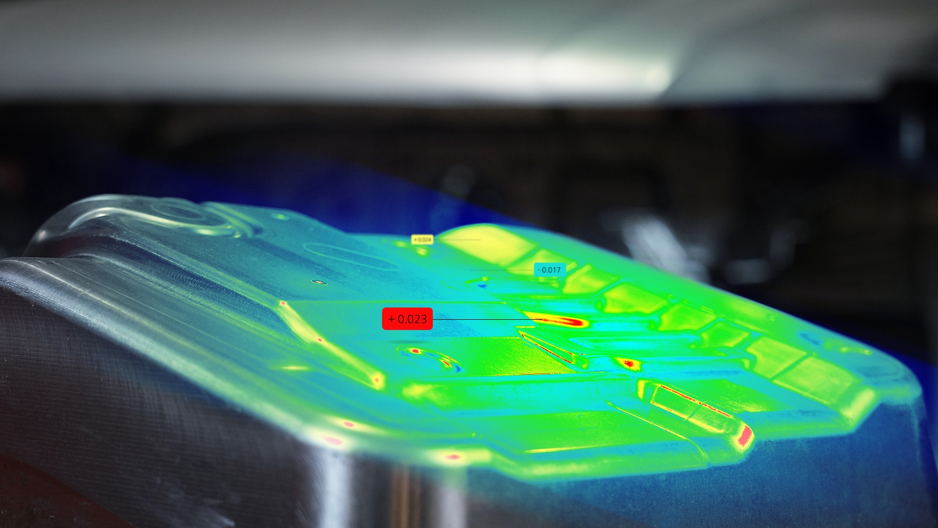 ZEISS REVERSE ENGINEERING szerszámkorrekció, lemezalakítás