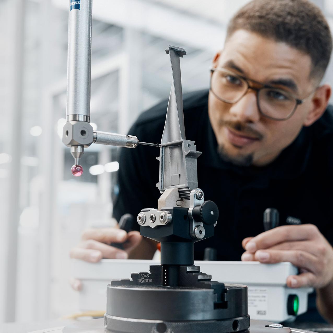 ZEISS CMM Acceleration Mode a repülőgépipar számára
