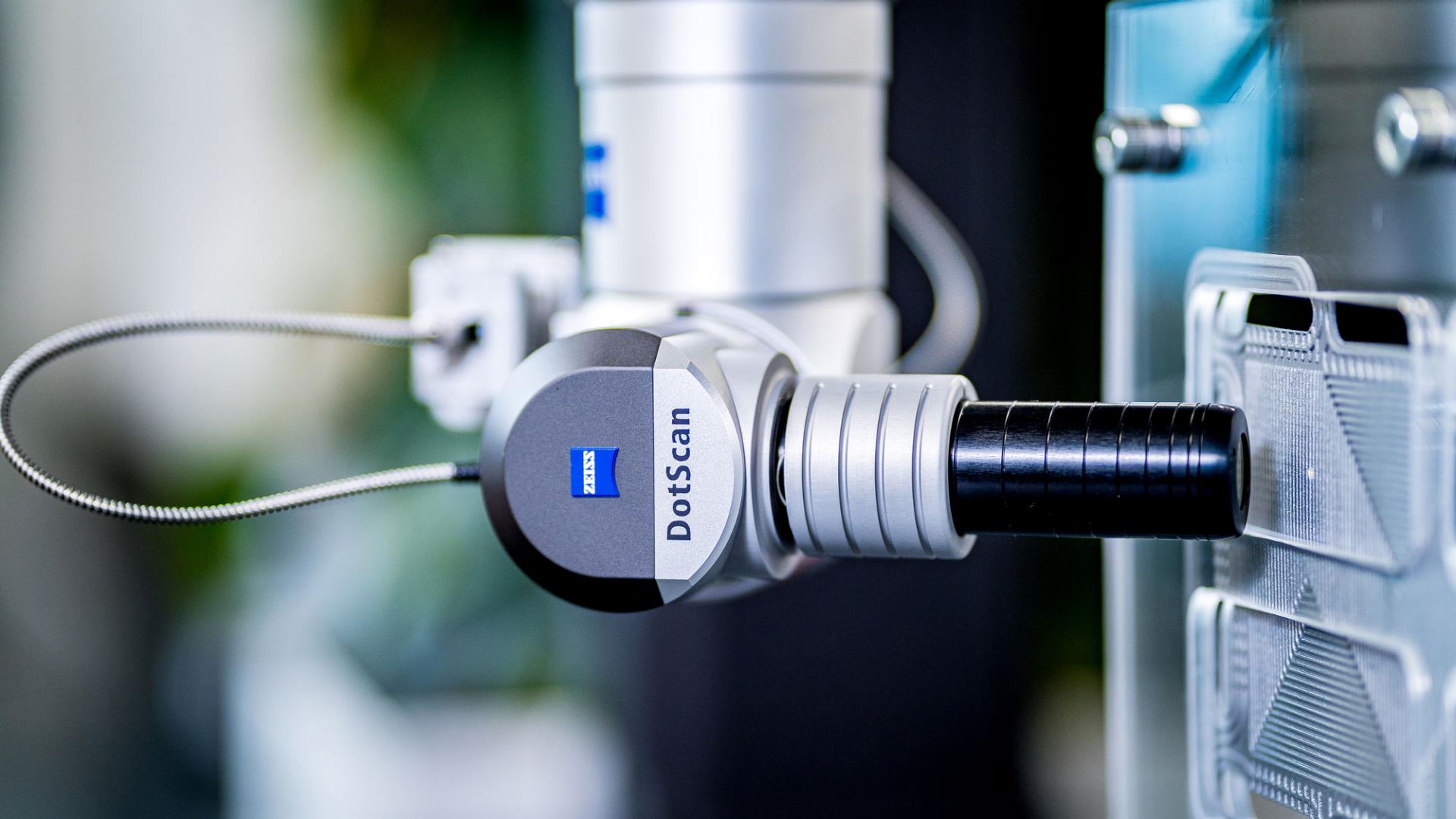 ZEISS DotScan: Optikai szenzor a szabad formájú felületekhez