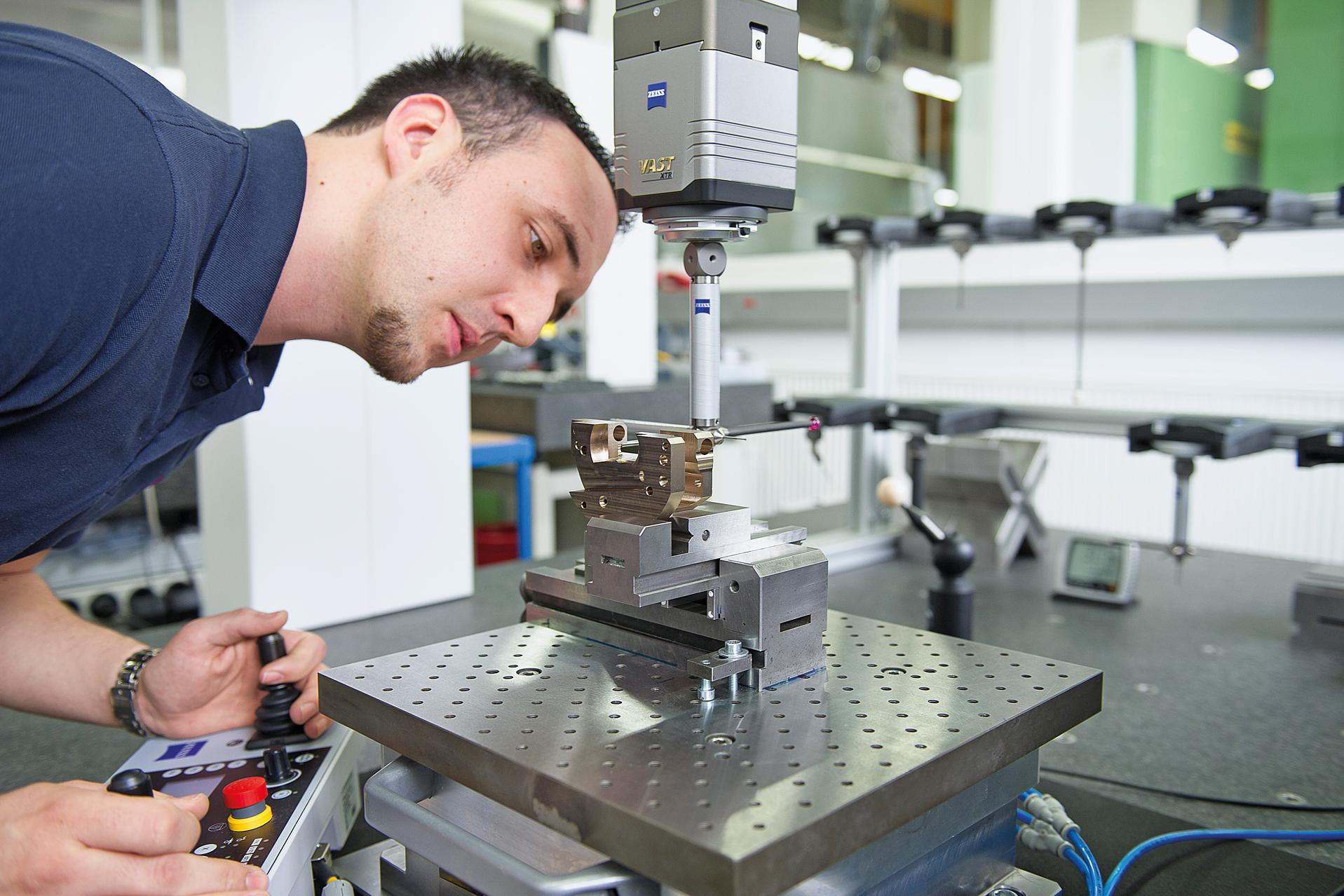 ZEISS XTR gold mérőfej használat közben