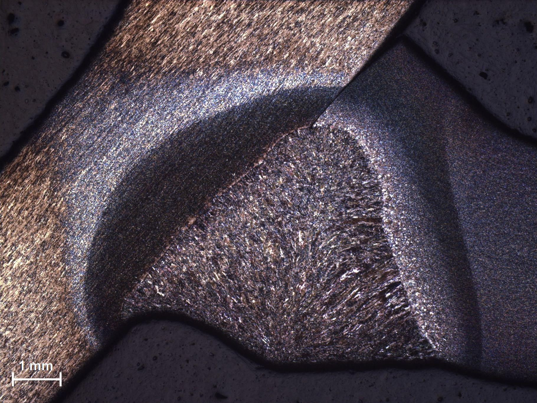 ZEISS koaxiális világos látóteres hegesztés kivágott részlete, Smartzoom 5