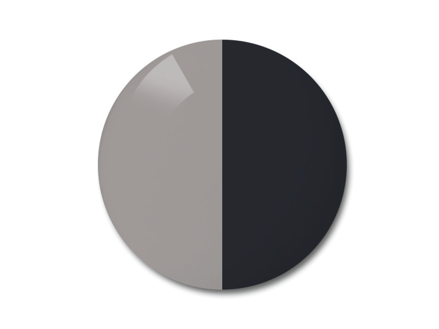 ZEISS AdaptiveSun Solid Grey világos és sötét árnyalatban.