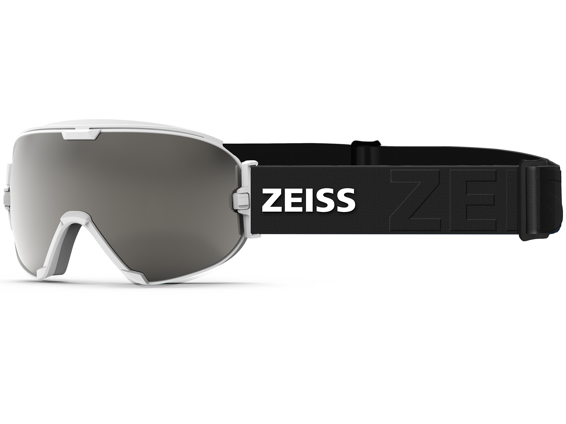 ZEISS síszemüveg sötétszürke napellenzővel és fekete pánttal